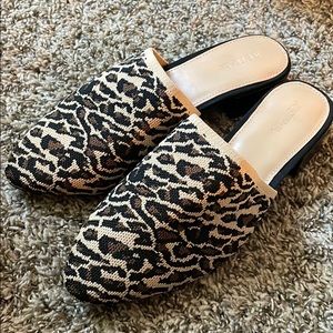 Jessa Leopard Mules